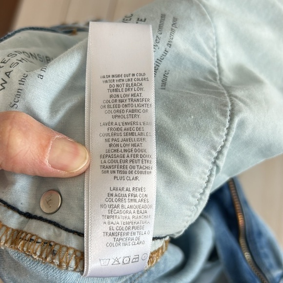 Frame Denim Ali Wide Leg Crop Jeans - Picture 8 of 10